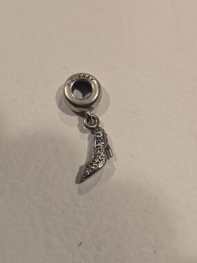 Pandora Silver High Heel Shoe Dangle Charm
